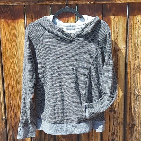 Grey pullover hoodie - Picture 2 of 9